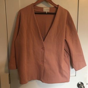 Oak + Fort Oversized Blazer
